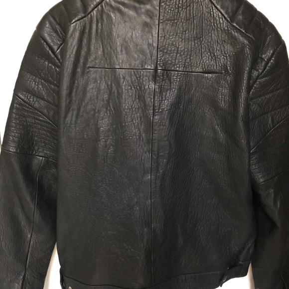 One Man Show Jadakiss Motorcycle Lambskin Jacket - Picture 4 of 12
